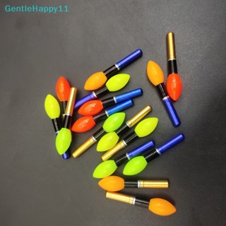 Gentlehappy ทุ่นลอยน้ําไฟฟ้า LED เรืองแสง สําหรับตกปลากลางคืน 1/2 ชิ้น