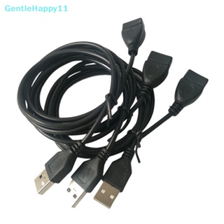 Gentlehappy สายเคเบิลต่อขยาย USB 2.0 ตัวผู้ เป็นตัวเมีย ความเร็วสูง สําหรับคอมพิวเตอร์ แล็ปท็อป