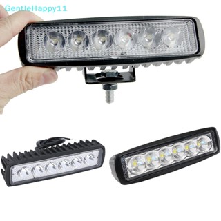 Gentlehappy ไฟตัดหมอก LED 18W 6 นิ้ว 4WD UTE SUV สําหรับรถบรรทุก ออฟโร้ด