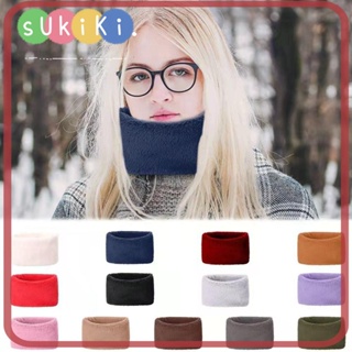 Sukiki ผ้าพันคอ กันลม สีพื้น ให้ความอบอุ่น เหมาะกับคู่รัก เหมาะกับฤดูใบไม้ร่วง และฤดูหนาว