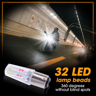 ไฟเบรกท้ายรถจักรยานยนต์ LED 157 2835 32SMD RGB