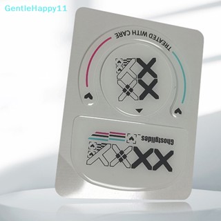 Gentlehappy สติกเกอร์ติดเมาส์เล่นเกม กันลื่น ขอบโค้ง น้ําหนักเบา สําหรับ G Pro X