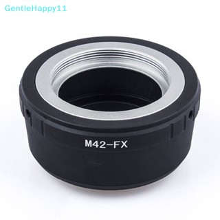 Gentlehappy อะแดปเตอร์เลนส์ M42-FX M42 สําหรับ Fujifilm X Mount Fuji X-Pro1 X-M1 X-E1 X-E2