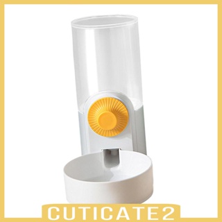 [Cuticate2] เครื่องจ่ายน้ําดื่มอัตโนมัติ แบบแขวน ทนอุณหภูมิสูง สําหรับกรงแมว กระต่าย