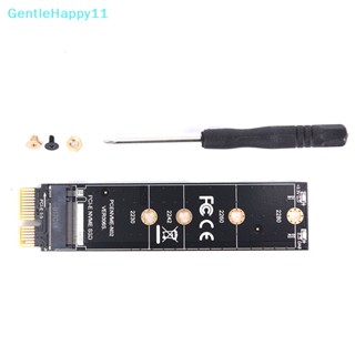 Gentlehappy อะแดปเตอร์เชื่อมต่อ Pcie เป็น M2 Nvme Ssd M2 Pcie X1 Raiser Pci-E Pci Express M Key