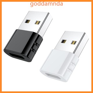 Godd อะแดปเตอร์แปลงสายชาร์จ USB Type C ตัวเมีย 480Mbps