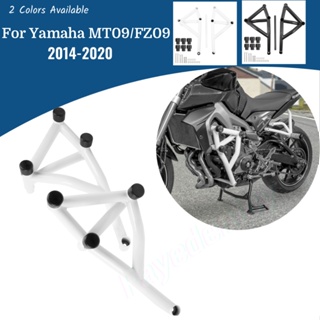 Ljbkoall กันชนเครื่องยนต์รถจักรยานยนต์ สําหรับ MT-09 Yamaha MT09 MT 09 2014-2020 2019 2018 2017
