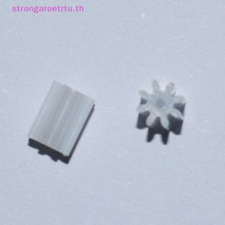 Strongaroetrtu เฟืองพิเนียน 8T 0.8A 0.4M เส้นผ่านศูนย์กลาง 8 ซี่ มอเตอร์หลัก 4 มม. 80.8A อุปกรณ์เสริมของเล่น 20 ชิ้น