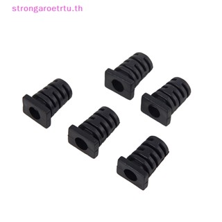 Strongaroetrtu ปลอกยางเชื่อมต่อสายเคเบิล 5.0 มม. สําหรับชาร์จโทรศัพท์มือถือ 10 ชิ้น