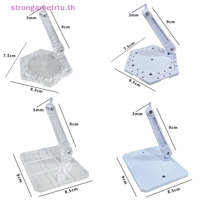 Strongaroetrtu ฐานวางโมเดลฟิกเกอร์ แฮนด์เมด DIY สีดํา สําหรับ 1/144 HG RG