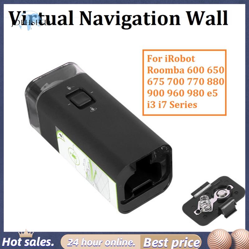 jdfhsffdDual Mode Virtual Barrier Virtual Navigation Wall สําหรับ iRobot Roomba 500 600 650 675 700 