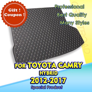 พรมปูพื้นรถยนต์ สําหรับ Toyota Camry Hybrid 2012 2013 2014 2015 2016 2017