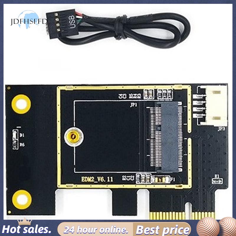 jdfhsffdNGFF M.2 ถึง PCIE การ์ดเครือข่ายไร้สายอะแดปเตอร์การ์ดรองรับ 7260 8265 1650 1675X AX200 AX210