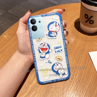 Phone Case VIVO V29 Pro V29e 5G 4G 2023 พร้อมส่ง เคสโทรศัพท์มือถือแบบนิ่ม กันกระแทก ลายการ์ตูนโดราเอมอน สําหรับ