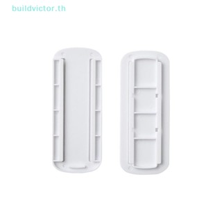 Buildvictor ตัวยึดรางปลั๊กไฟ แบบติดผนัง มีกาวในตัว