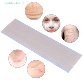 Buildvictor แผ่นซิลิโคน ลบรอยแผลเป็น รอยแผลเป็น สีนู้ด สําหรับซ่อมแซมผิว 1 ชิ้น