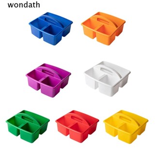 Wonda กล่องแคดดี้ บ้าน สํานักงาน ตะกร้าเครื่องเขียน ที่เก็บแปรง โต๊ะ จัดระเบียบ