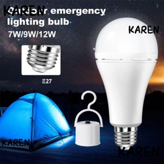 Karen หลอดไฟฉุกเฉิน LED 1 ชิ้น สําหรับตั้งแคมป์