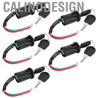 Calinodesign Ignition Key Switch Lock  Electric Bicycle Power Fine Workmanship Plastic Durable Bike Accessory