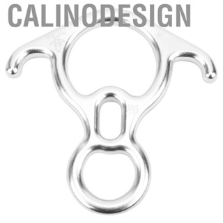 Calinodesign Rock Climbing Equipment Silver Descent Control Device Mountaineering for Outdoor Extreme Sport