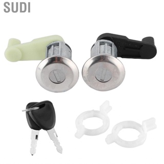 Sudi Pair of Door Lock Cylinder Kit with Key 7701468981 Fit for Megane I Scenic Clio II Thaliab Truck Locks &amp;  Hardware