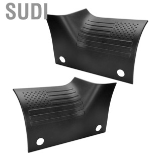 Sudi Engine Hood Wrap  Black Angle Cover Guard Trim USA Flag Style Fit for  Wrangler JL 18&amp; 8209 19