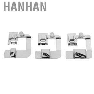 Hanhan Shopping Spree Rolled Hem Foot Presser 3Pcs For Bedspreads Skirts