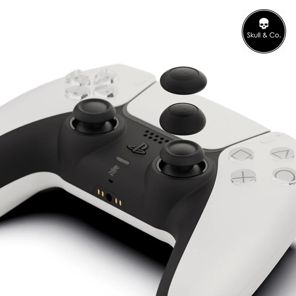 Skull & Co. ชุดฝาครอบปุ่มกดจอยสติ๊ก สําหรับ PS4 PS5 Nintendo Switch Pro Controller