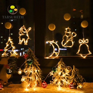 Tarsureth ม่านไฟ LED สําหรับตกแต่งปาร์ตี้คริสต์มาส กลางแจ้ง