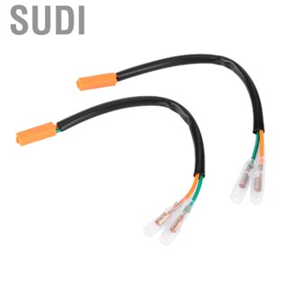 Sudi Turn Signal Wiring Adapter 2‑Pin Simple 3rd Motorcycle Wire Connected for Z125 Z250 Z300 Z650 Z900