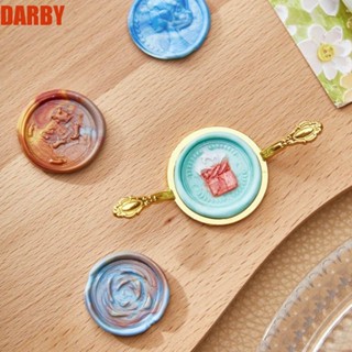 Darby แม่พิมพ์ขี้ผึ้ง สําหรับปิดผนึกสมุดภาพ DIY