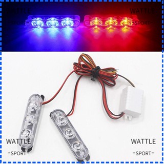 Wattle ไฟฉุกเฉิน LED 12V ทนทาน อุปกรณ์เสริม สําหรับรถยนต์