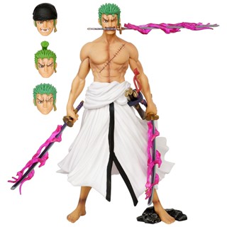 โมเดลฟิกเกอร์ ONE PIRCE ANIME ZORO GK ACTION 