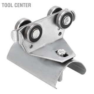  Tool Center สแตนเลสติดตามลูกกลิ้งล้อรถเข็น24มิลลิเมตรลูกรอกเส้นผ่าศูนย์กลางเคเบิ้ลลูกรอกติดตามลูกกลิ้งล้อรถเข็น