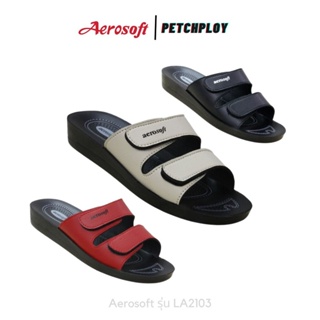 Aerosoft รุ่น 2103 รองเท้าแตะแบบสวม แอโร่ซอฟ เบอร์ 35-41 รุ่น LA 2103
