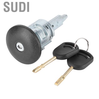 Sudi Door Lock Barrel  Car Front Right with 2 Keys Fit for Transit MK6 2000‑2016