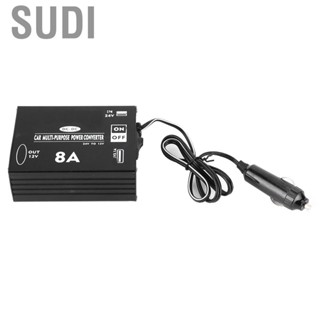 Sudi Automotive Voltage Converter Aluminium Alloy for DVD VCD CD Car  Speaker