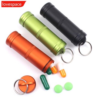 Lovespace ขวดน้ําฉุกเฉิน อลูมิเนียมอัลลอย กันน้ํา แบบพกพา M3U4 1 ชิ้น