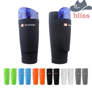 Bliss Shin Guards ถุงเท้ากีฬา ไนล่อน ป้องกันเงา กีฬา ความปลอดภัย ชุดกีฬาฟุตบอล แคนิลเลอร์รัส รองรับถุงเท้า