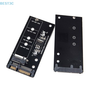 Best3c อะแดปเตอร์ NGFF M.2 M2 SATA3 M.2 เป็น SATA SSD M2 เป็น SATA