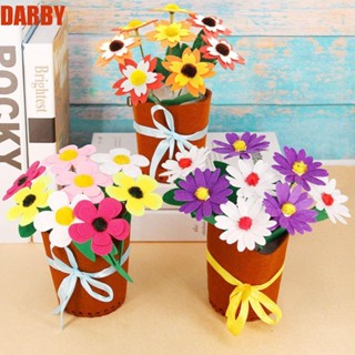 Darby ของเล่นกระถางดอกไม้ งานฝีมือ DIY สําหรับเด็ก ผู้ปกครอง และเด็ก 1 ชุด