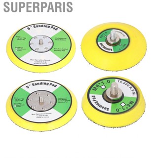 Superparis Hook And Loop Backing Plates Sander Polisher PU Pad For Sanding