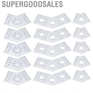 Supergoodsales Holes Grid Plates  Hole Joint Aluminum Alloy for Engineering Equipment Robots