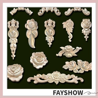 Fay ไม้แกะสลัก หลายสไตล์ อะไหล่เฟอร์นิเจอร์ ผนัง ประตู มุม กรอบ Appliques