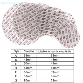 Skth แผ่นโฟมซีลปะเก็น มีกาวในตัว สําหรับขวดเครื่องสําอาง 100 ชิ้น SKK