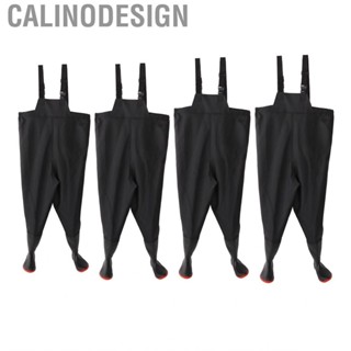 Calinodesign Unisex Outdoor Fishing Waders Stocking Foot   Wading Pants Accs