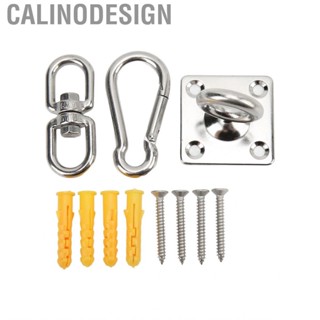 Calinodesign Hammock Chair Hanging Kit 551LB Load   Corrosion Stainless Steel Swivel Swing Hangers Heavy Duty for Yoga