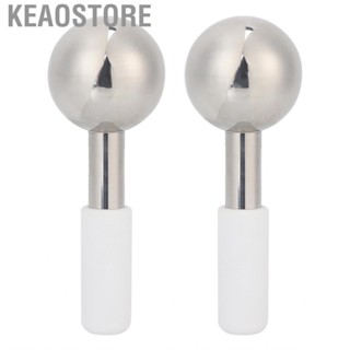 Keaostore Stainless Steel Facial Ice Globe Face Cooling Roller Beauty  For Puffine