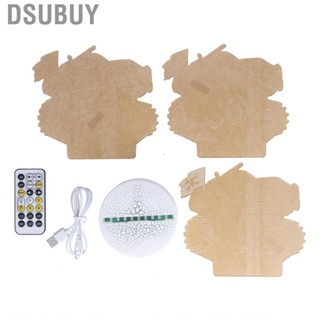 Dsubuy Night Light AdjUTted Multiple Conversion Modes  Colorful 3D UT
