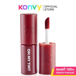 2P Original Oh My Tint Velvet &amp; Smooth 2.2g ทูพี ออริจินอล ลิปทินท์เนื้อละมุน เบาสบายปาก ไม่เป็นคราบ ติดทนยาวนาน.